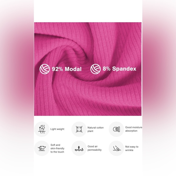 Popilush Shapewear Spaghetti Strap Pink Dress - Picture 2 of 7